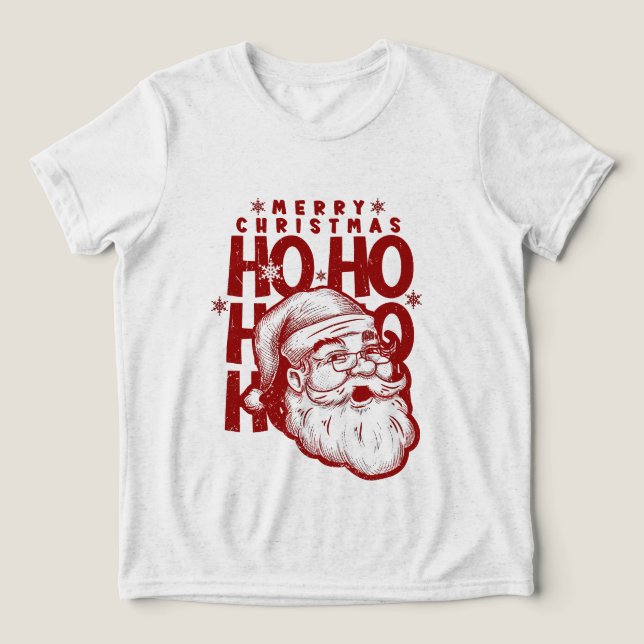 Papai Noel Alegre | Papai Noel Clássico (Design frontal)