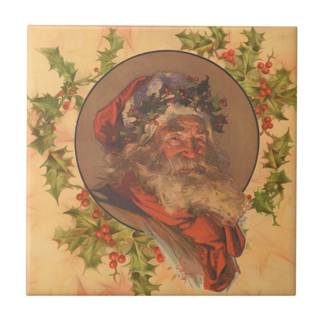 Papai Noel Antigo Vitoriano Leyendecker (Frente)