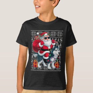 Papai Noel ao Estilo Suéter de Natal Feio Montado