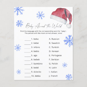 Papai Noel - Bebê Jogo ao redor do mundo