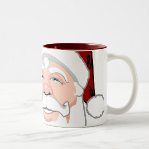 Papai noel Café Xícara Papai noel de Natal Festi