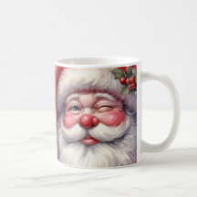 Papai Noel, caneca de café