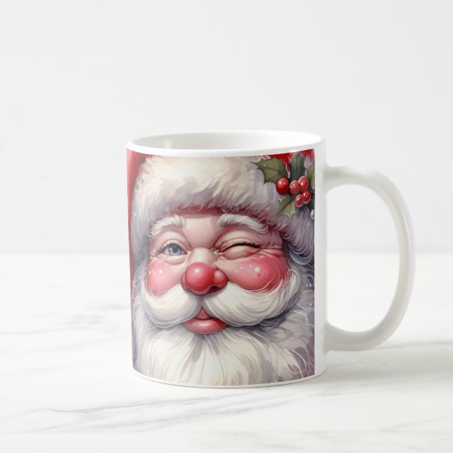 Papai Noel, caneca de café (Direita)