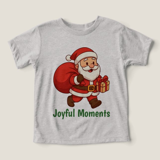 Papai Noel Carregando Saco de Presentes (Design frontal)