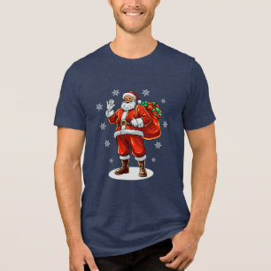 Papai Noel Clássico trazendo presentes de Natal