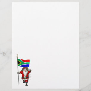 Papai Noel Com Alferes Da África Do Sul
