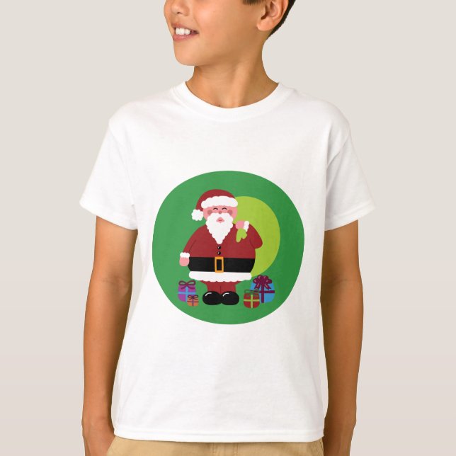 Papai Noel com camiseta (Frente)