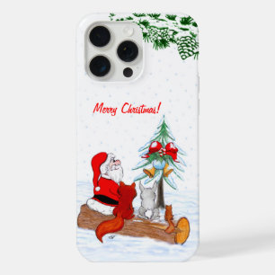 Papai Noel com Raposa e Esquilo do Coelho