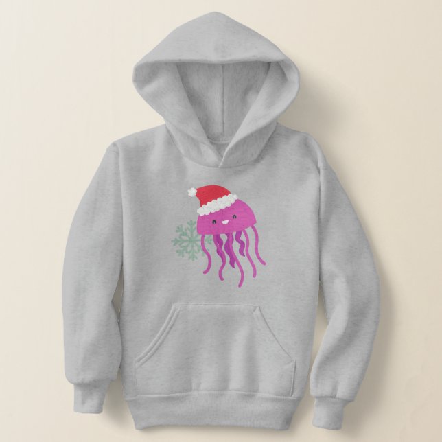 papai noel de água-viva feia de natal (Postura )