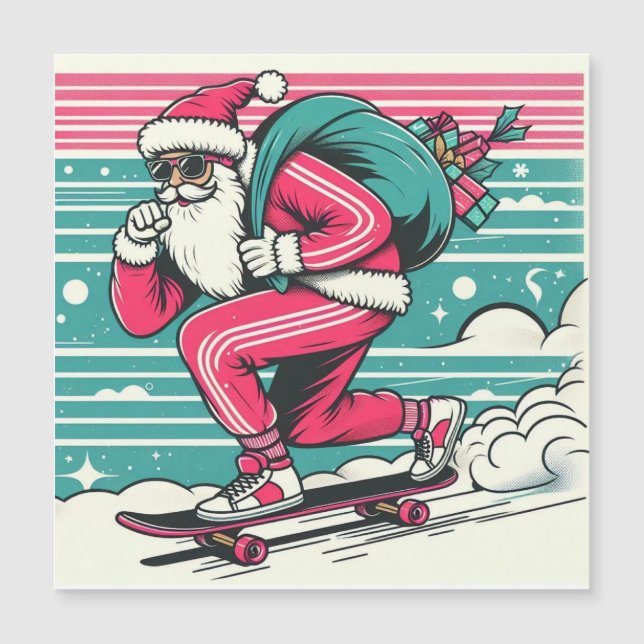 Papai Noel de skate (Frente)