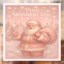 Papai Noel do Mundo Encantado Rosa