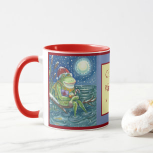 PAPAI NOEL DO SAPO NO REGISTRO, CANECA ANIMAL DO