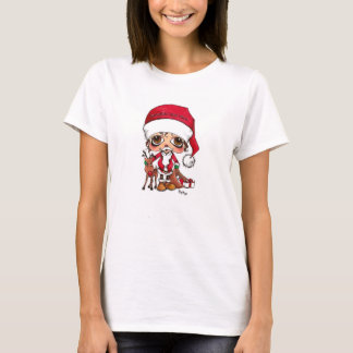 Papai noel e camisa de Rudolf T