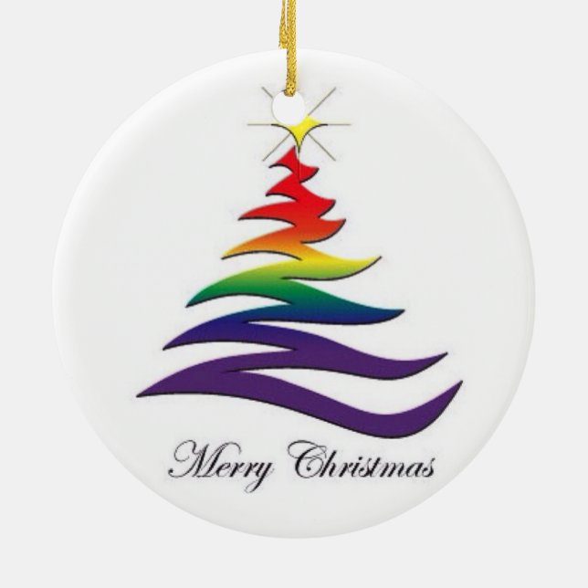 Papai noel e ornamento do gay de Twink (Traseira)