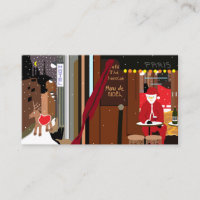 Papai Noel em Paris, Convite para Bilhete de Festa