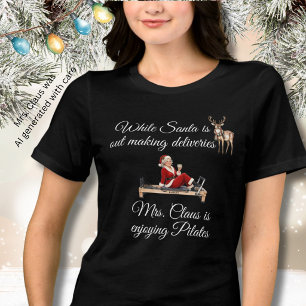 ***Papai Noel Entrega Sra. Claus Pratica Pilates d