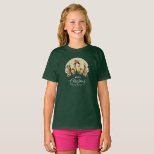 Papai Noel está chegando   Camiseta Infantil