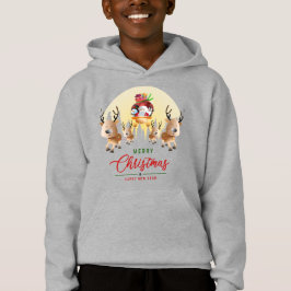 Papai Noel está vindo | Crianças Pullover Hoodie