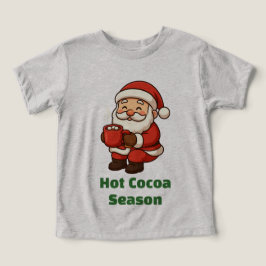 Papai Noel Fofo com Cacau Quente