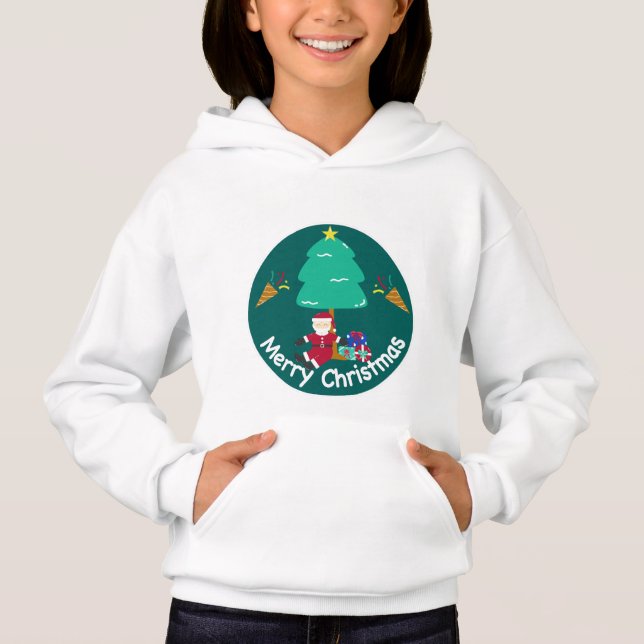 Papai Noel Fofo e Árvore de Natal  (Frente)
