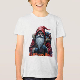 Papai Noel Frostbite e seu duende travesso.