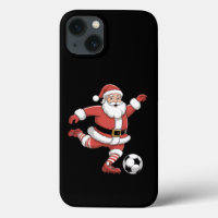 Papai Noel Jogando Futebol Esportes de Natal
