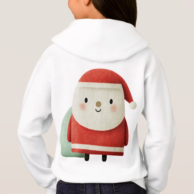 Papai Noel Minimalista Fofo (Verso)
