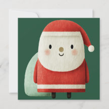 Papai Noel Minimalista Fofo