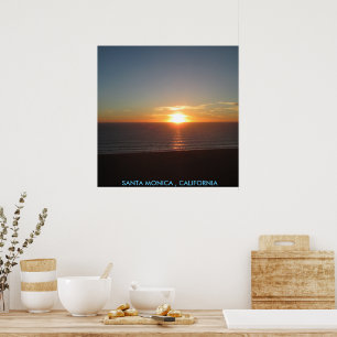 PAPAI NOEL MONICA SUNSET nº 1 POSTER