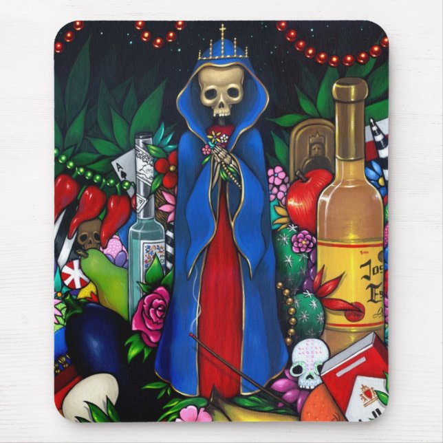 Papai noel Muerte Mousepad (Frente)