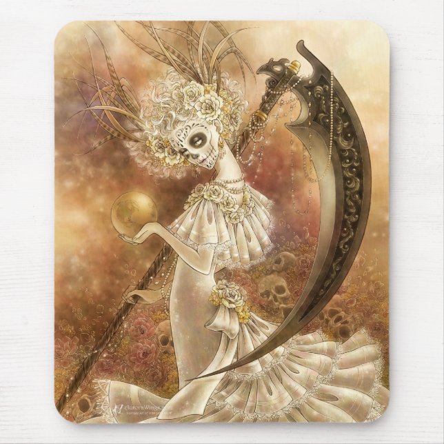 Papai noel Muerte Mousepad (Frente)