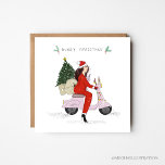 papai noel, natal,<br><div class="desc">Garota papai noel,  esboço de moda por megailustração!</div>
