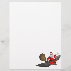 Papai Noel No Bat Voador