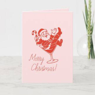 Papai Noel Personalizado em Cartão de Natal com Co