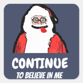 Papai noel que ri a etiqueta