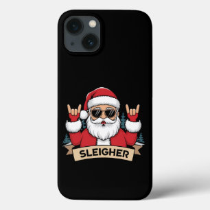 Papai Noel Rockeiro de Natal Sleigher