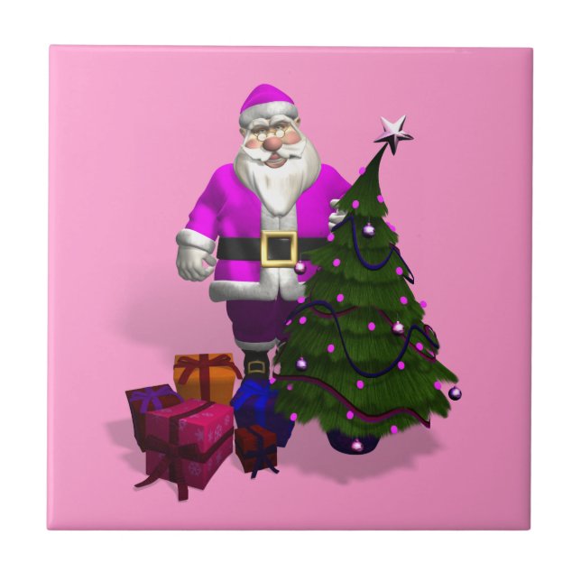 Papai Noel Rosa (Frente)