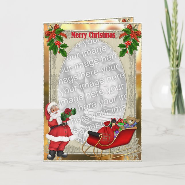 Papai noel Sleigh - Modelo Tall (Frente)