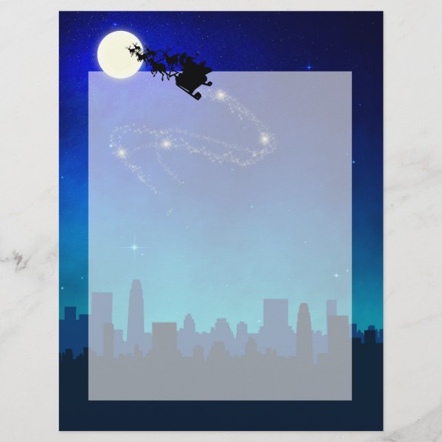 Papai Noel Sleigh Natal (Frente)