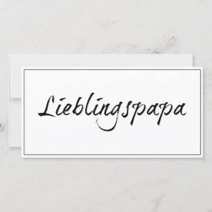 Papai querido - escrita preta 00001