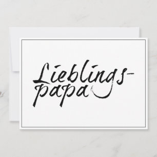 Papai querido - escrita preta 00001