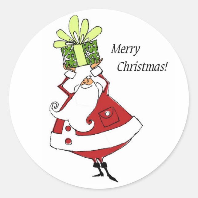 Papais noeis adesivos (Frente)