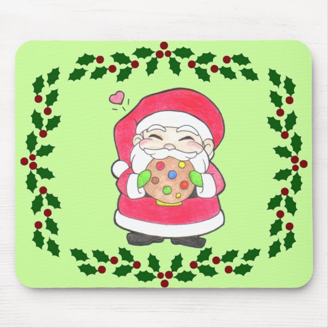 Papais noeis Adora Cookies Mousepad (Frente)