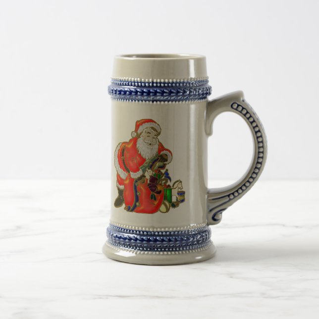 Papais noeis Apresentam caneca de Natal (Direita)