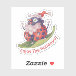 Papais noeis Aproveitem O Adesivo De Feriados