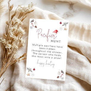 Papais noeis Baby Winter Chá Pacifier Hunt