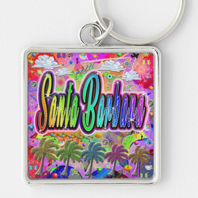 Papais noeis Barbara Vista Express Chaveiro (Frente)