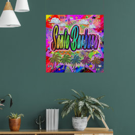 Papais noeis Barbara Vista Express Poster