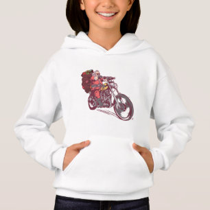 Papais noeis Biker Figurino de Natal para Convite