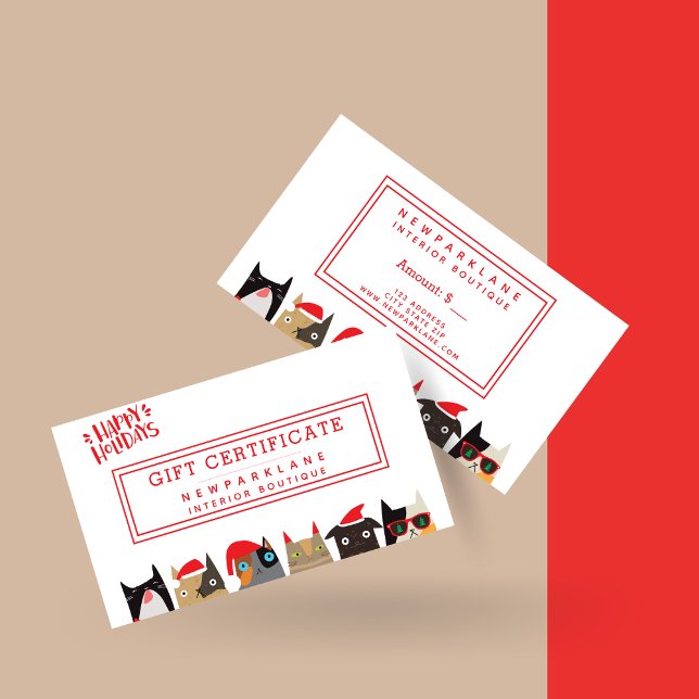 Papais noeis bonitos Cartoons de Gato Certificado  (Criador carregado)